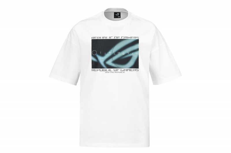 ROG Cosmic Wave White T-Shirt - Regular - XL ROG Cosmic Wave T-Shirt white - Regular - XL