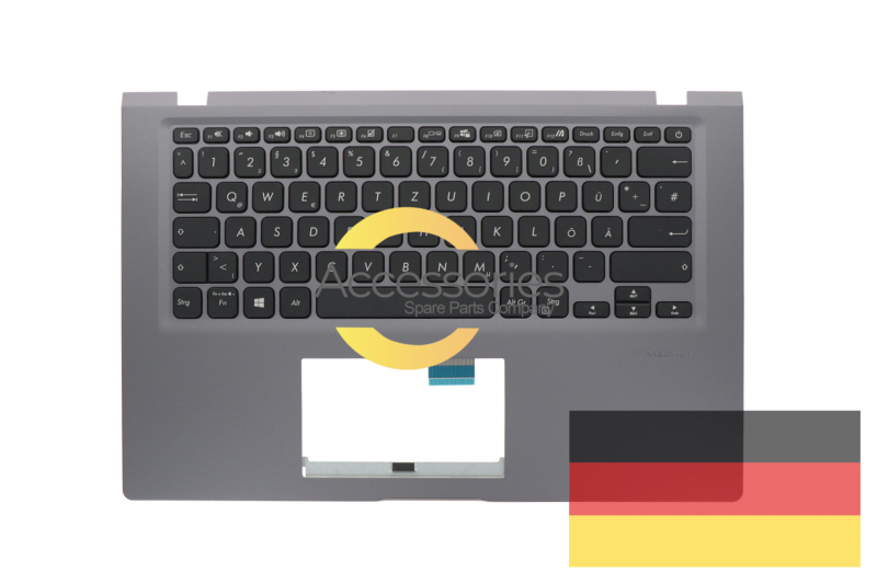 Asus VivoBook Gray German Keyboard