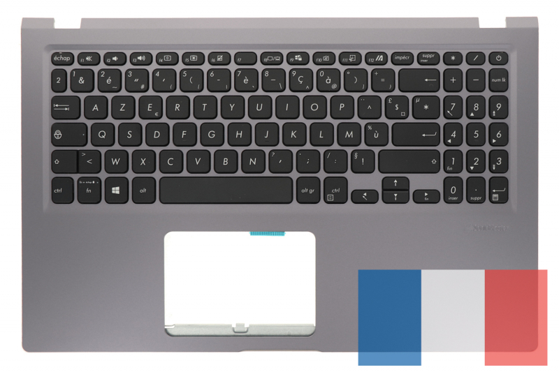 Gray Keyboard for Asus Vivobook Series Compatible
