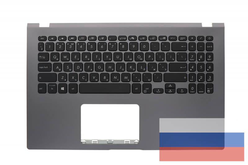 Asus Gray Russian keyboard