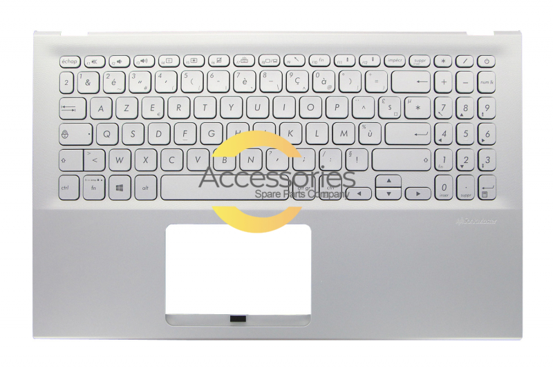 Asus Vivobook Silver backlit French keyboard