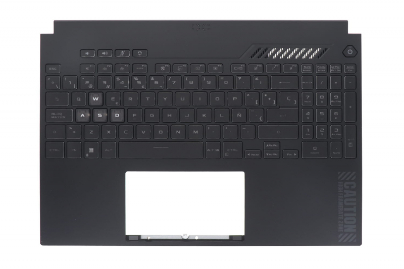 Asus Official TUF Gaming Black Backlit Spanish Keyboard