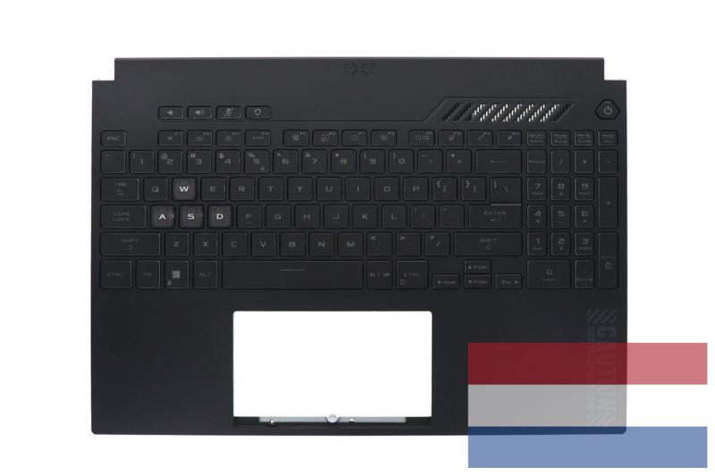 Asus Official TUF Gaming Black Backlit Dutch Keyboard
