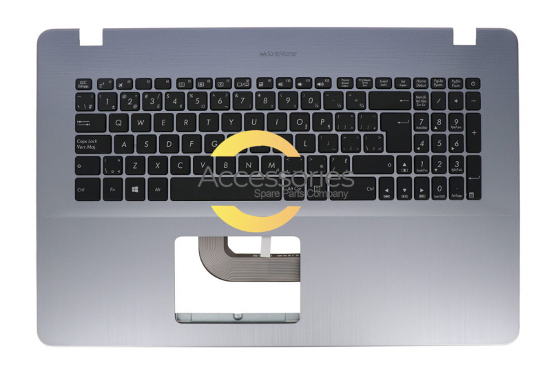 Asus VivoBook Grey Canadian keyboard