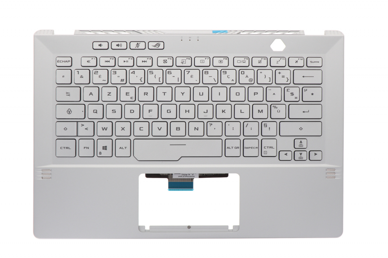 Asus replacement silver backlit keyboard