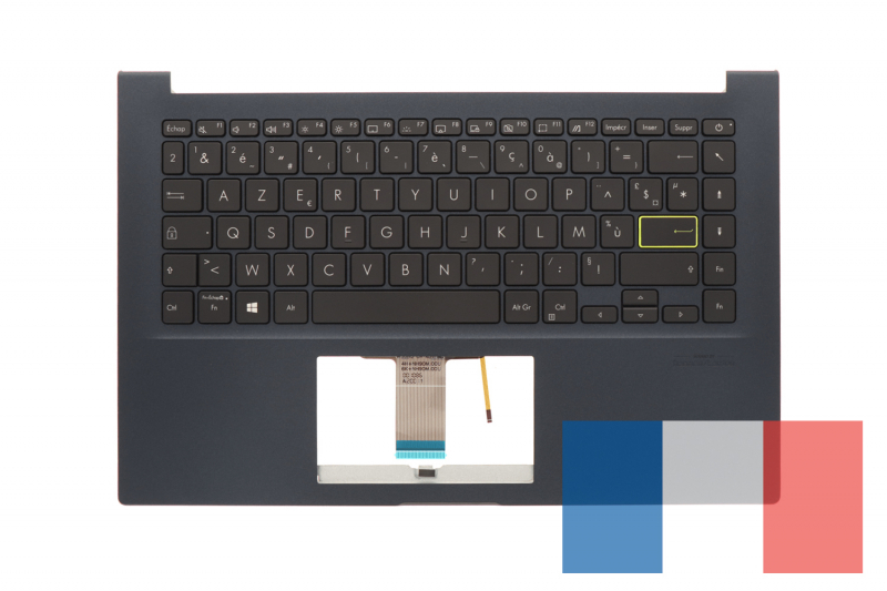 New VivoBook Asus backlit blue keyboard