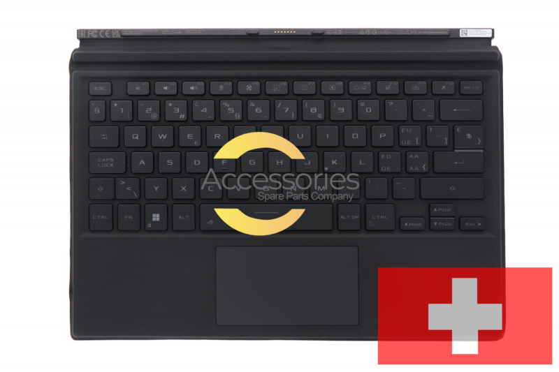 Asus ROG Detachable Swiss black backlit keyboard