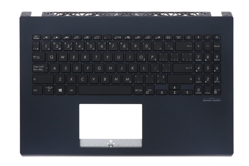 Replacement blue Canadian Asus keyboard