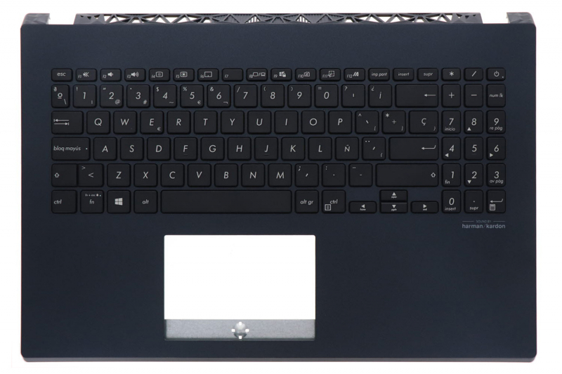 Official QWERTY Keyboard for Asus VivoBook S 15 Blue
