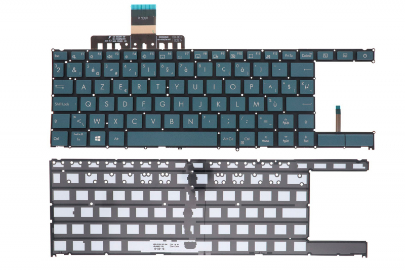 Asus ZenBook Pro Duo Belgian Blue Backlit Keyboard