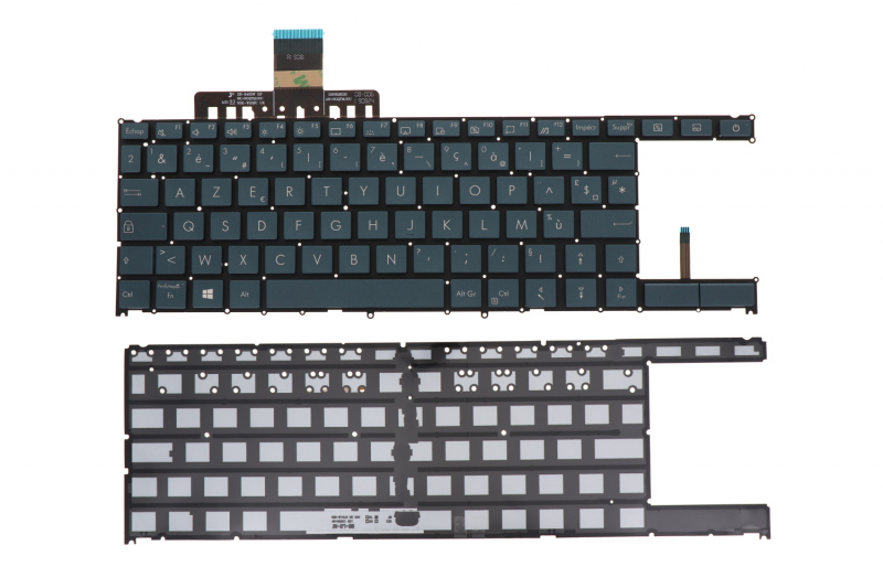 Backlit blue keyboard for Asus ZenBook Pro Duo