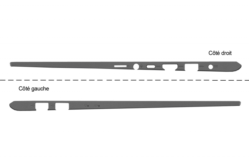 Official Asus VivoBook Gray Keyboard