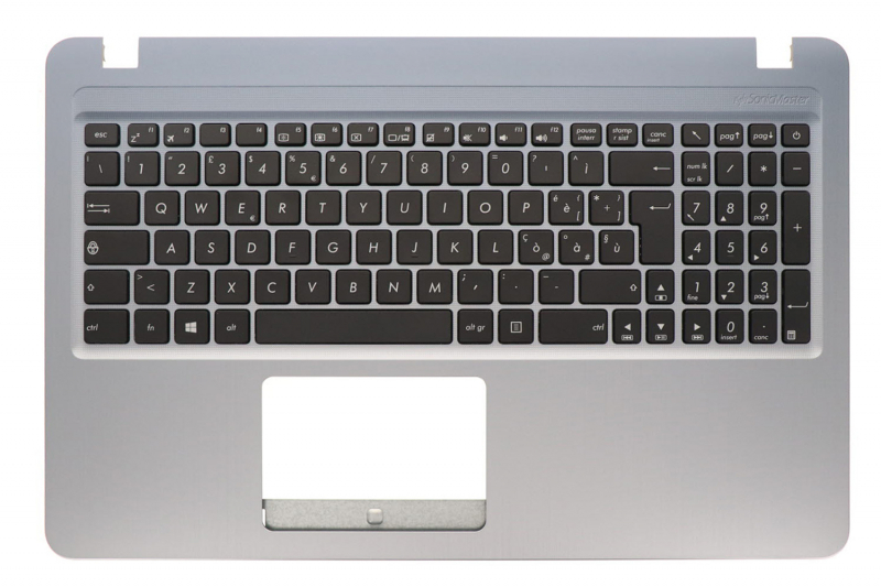 Official Silver Italian Keyboard for Asus VivoBook