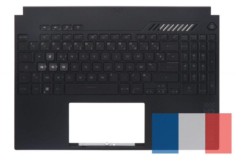 Asus TUF Gaming black backlit replacement keyboard