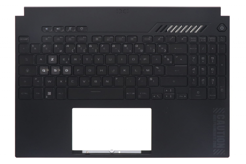 Asus TUF Gaming black backlit replacement keyboard