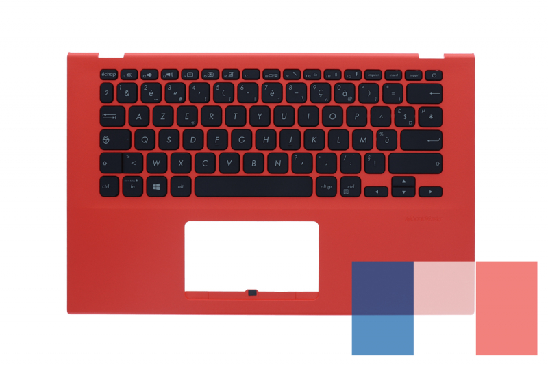 Asus VivoBook red keyboard