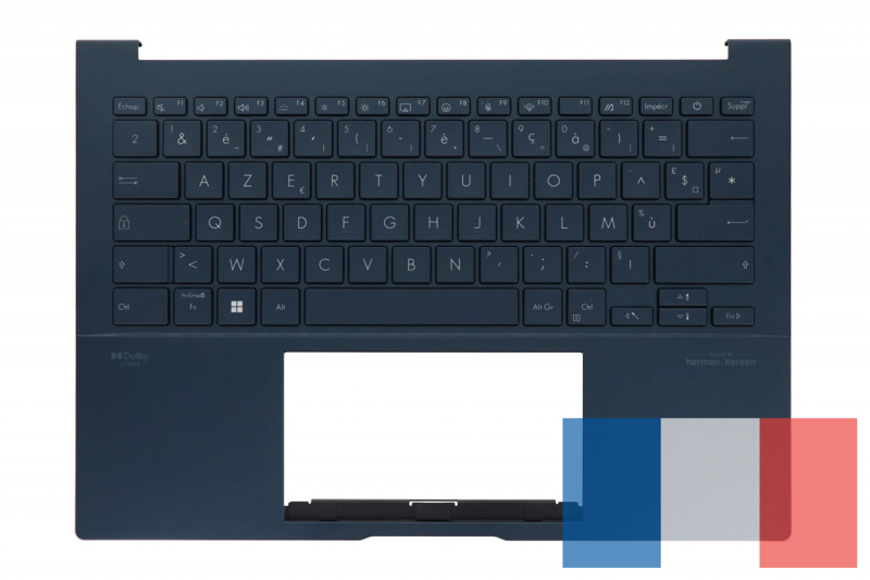 Asus ZenBook Blue Backlit Replacement Keyboard