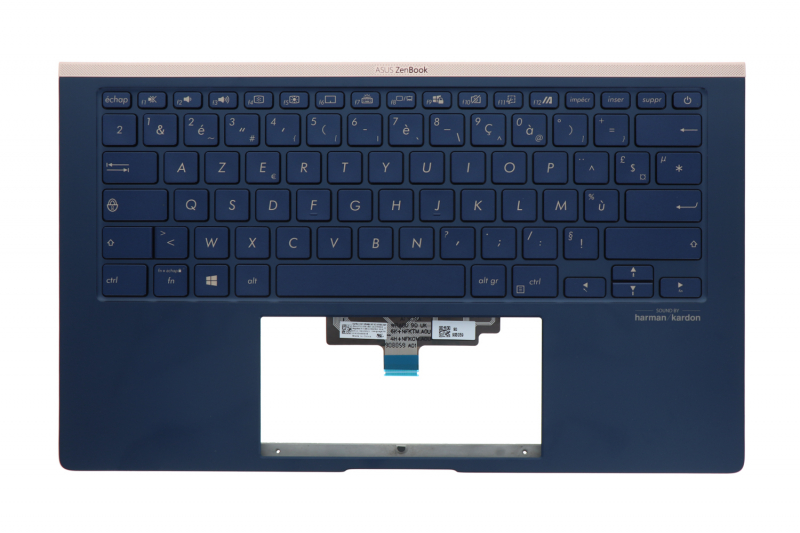 Genuine Asus Zenbook Blue Backlit Keyboard