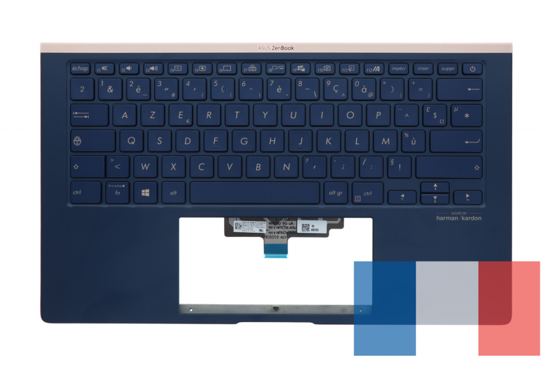 Genuine Asus Zenbook Blue Backlit Keyboard