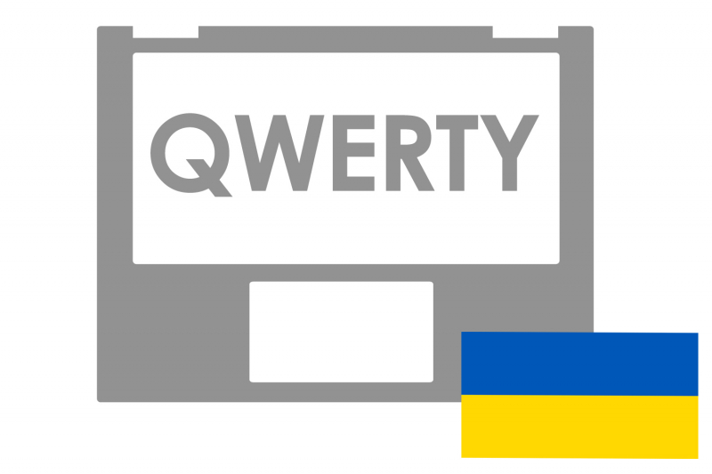 Asus Zenbook Blue Backlit Ukrainian keyboard