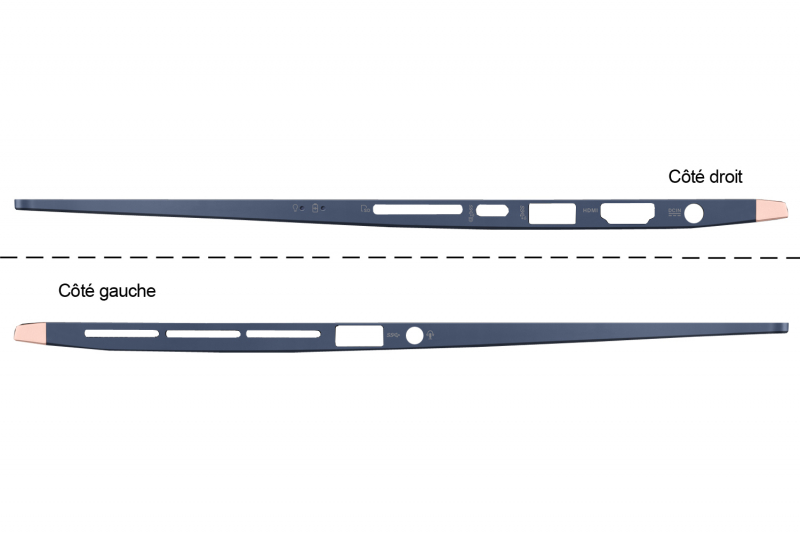 Blue keyboard with blue backlight for Asus ZenBook - Official model