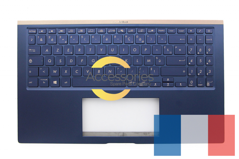 Asus French AZERTY Blue backlit keyboard