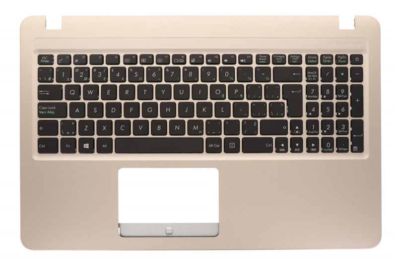 Official Canadian Gold Asus VivoBook Series Keyboard