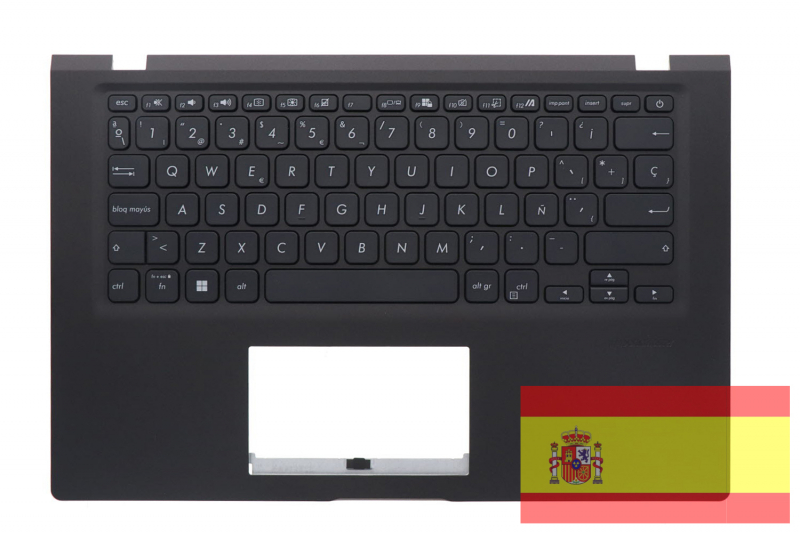Authentic Black Spanish Keyboard for Asus Vivobook