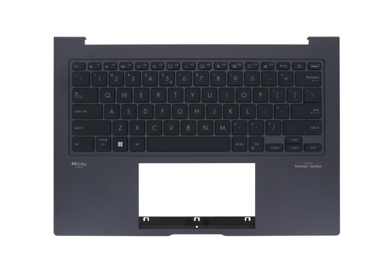 Asus ZenBook Dutch backlit keyboard gray