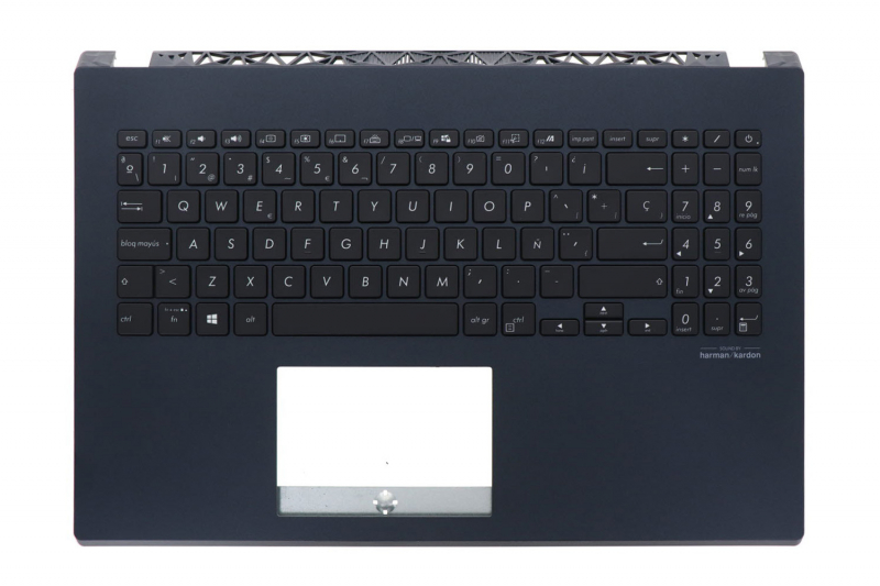 Official Blue Spanish Keyboard for Asus Vivobook 15