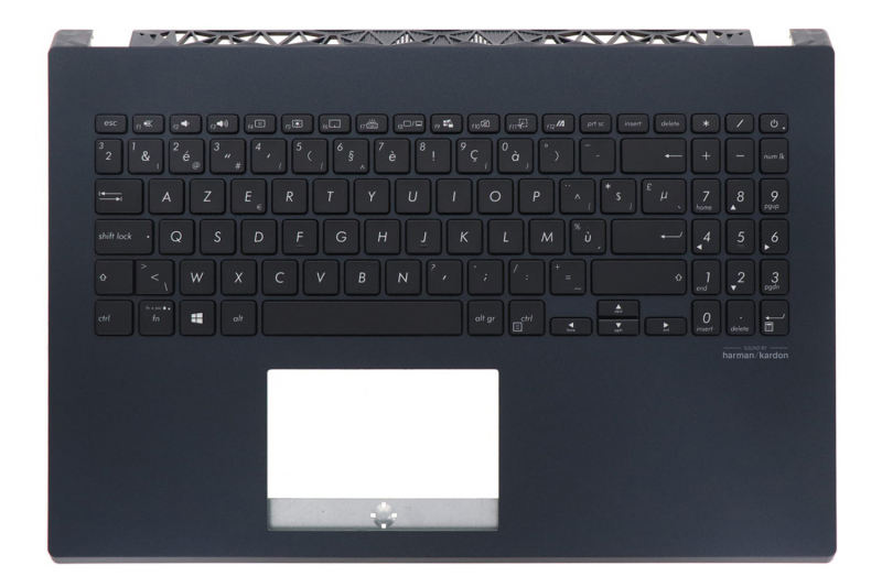 Asus VivoBook Blue backlit Belgian keyboard