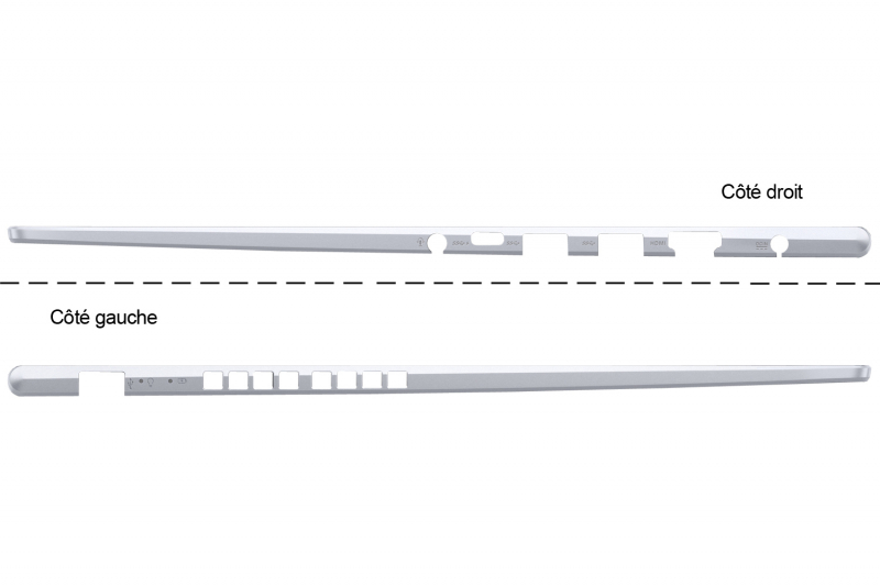 Silver backlit keyboard for Asus VivoBook Series
