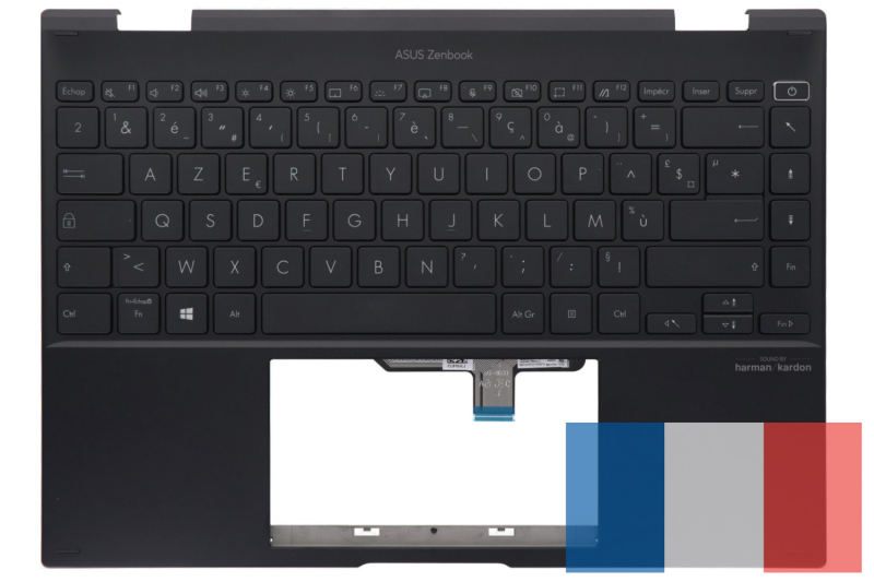 Backlit Black Keyboard for Asus Zenbook 14 Flip OLED