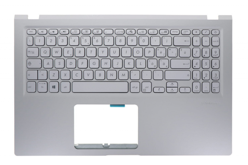 Official Italian Silver Keyboard for Asus VivoBook