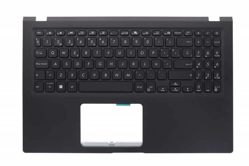 Official Spanish QWERTY Black Keyboard for Asus VivoBook