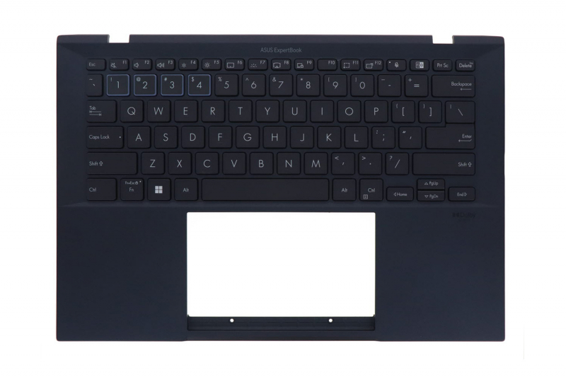 Asus ExpertBook American Black keyboard