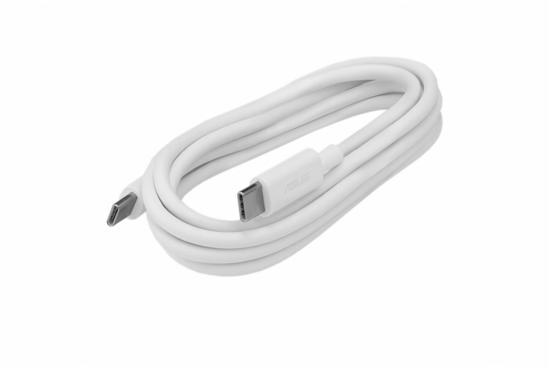 White 100W USB-C Cable