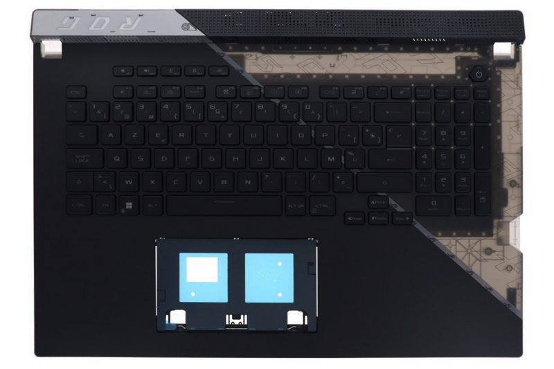 Asus ROG Strix Scar 17 Black Backlit Belgian Keyboard