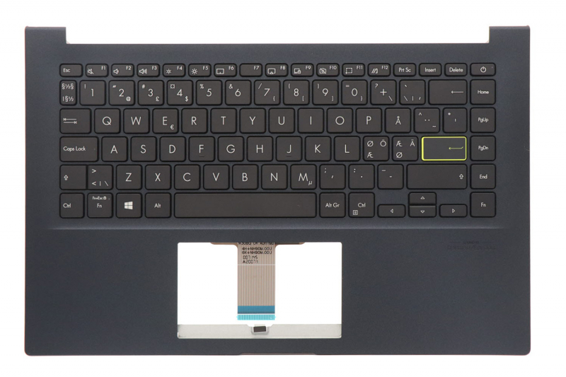 Blue Scandinavian VivoBook Keyboard - Authentic Asus