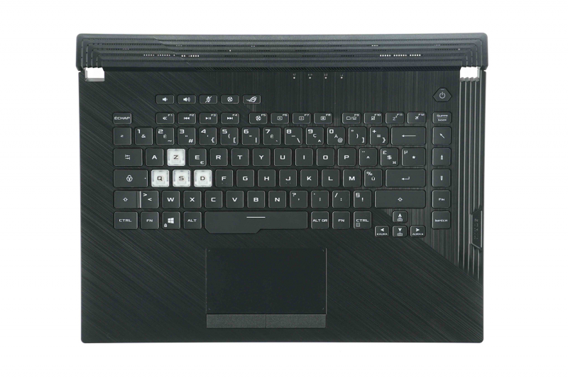 Asus ROG STRIX SCAR backlit black keyboard