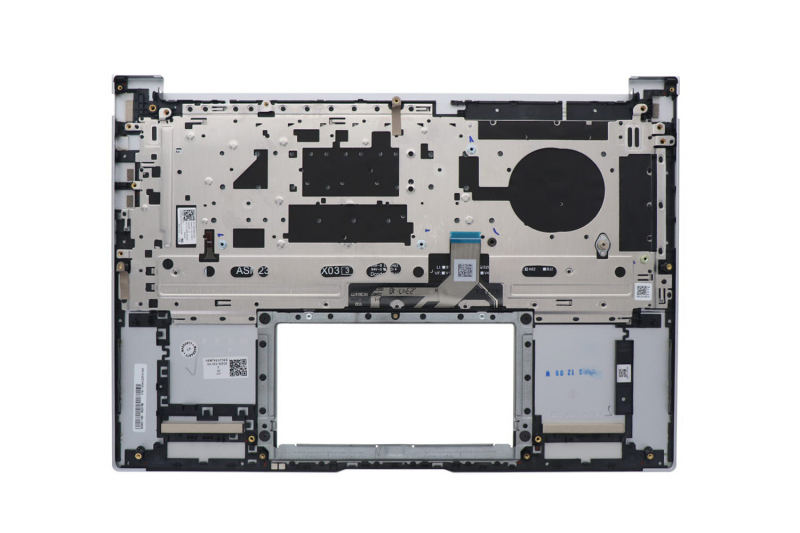 Backlit Silver Keyboard for Asus ZenBook 14 OLED