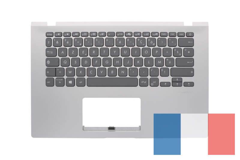 Silver French Asus keyboard