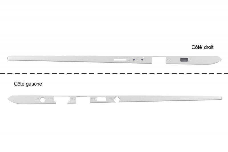 German keyboard for Asus VivoBook 14 in silver