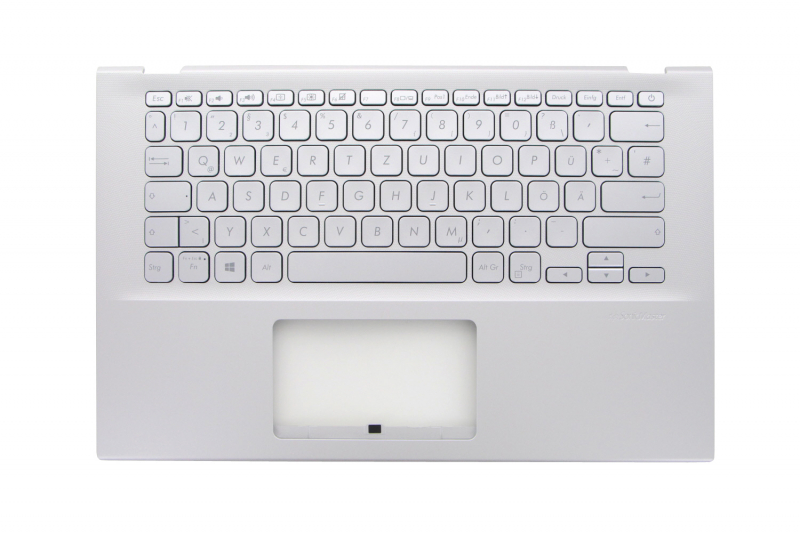 German keyboard for Asus VivoBook 14 in silver