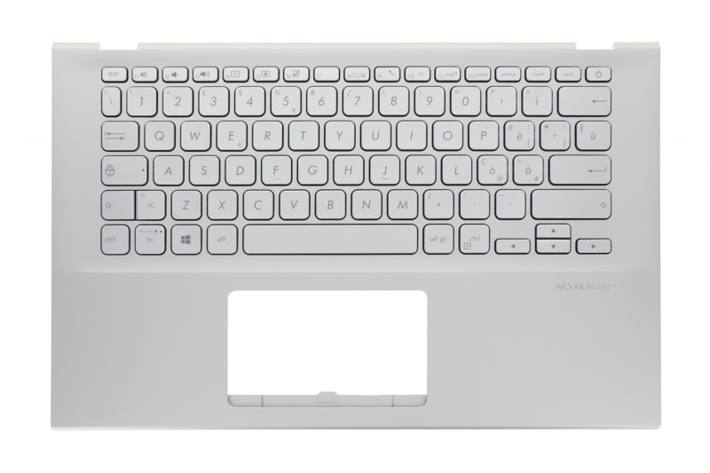 Official Italian Silver Keyboard for Asus VivoBook