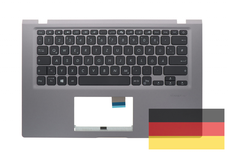 Asus Gray Keyboard VivoBook German Version