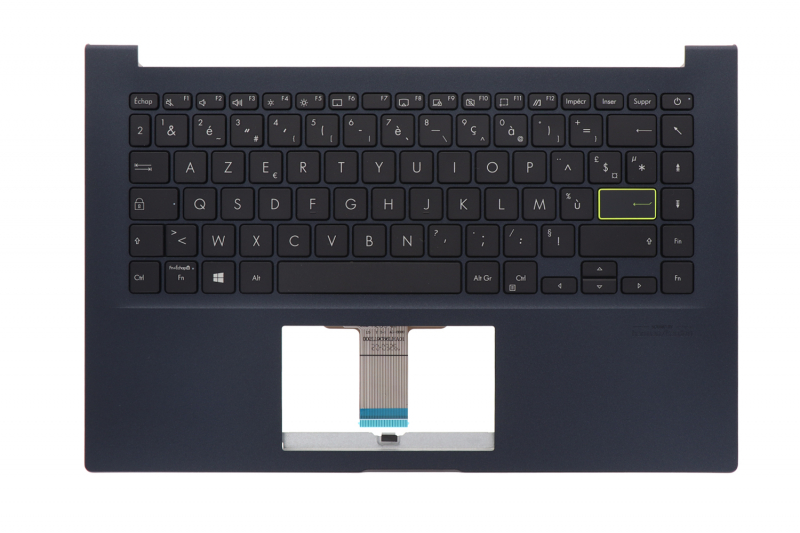 Blue French VivoBook Keyboard - Authentic Asus