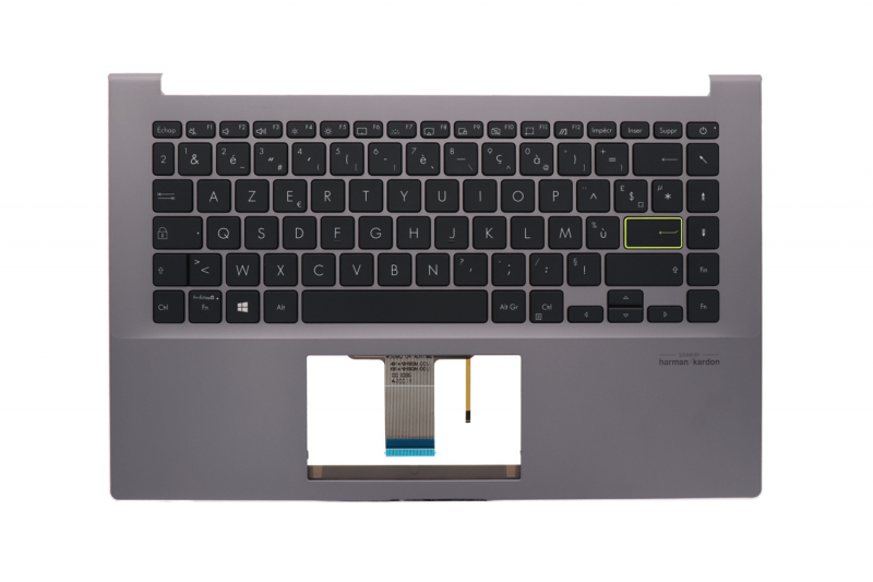 Asus backlit replacement French grey keyboard