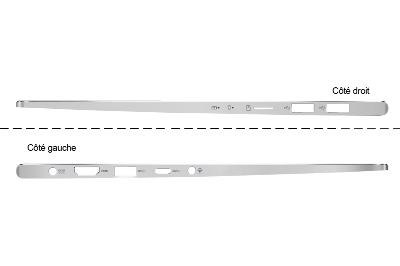 Replacement silver Asus keyboard