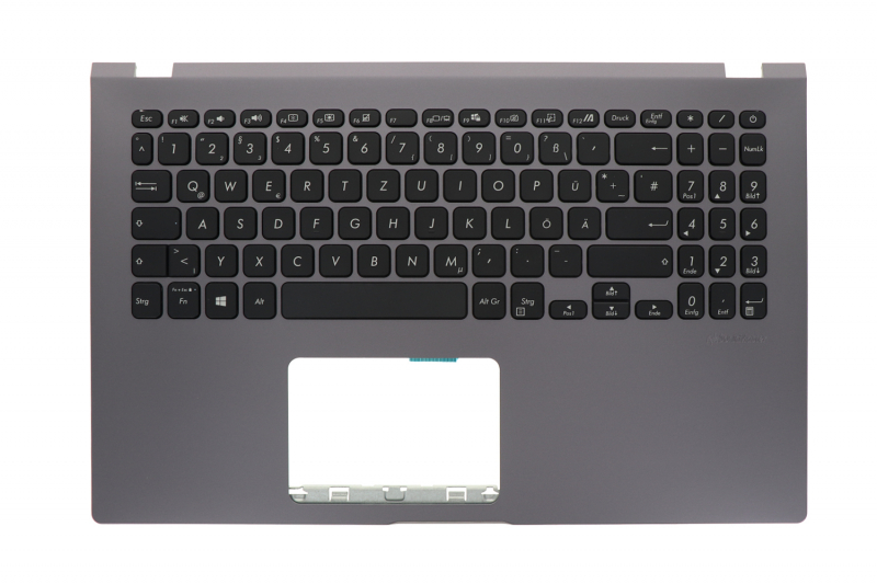 Asus German QWERTZ keyboard grey official part